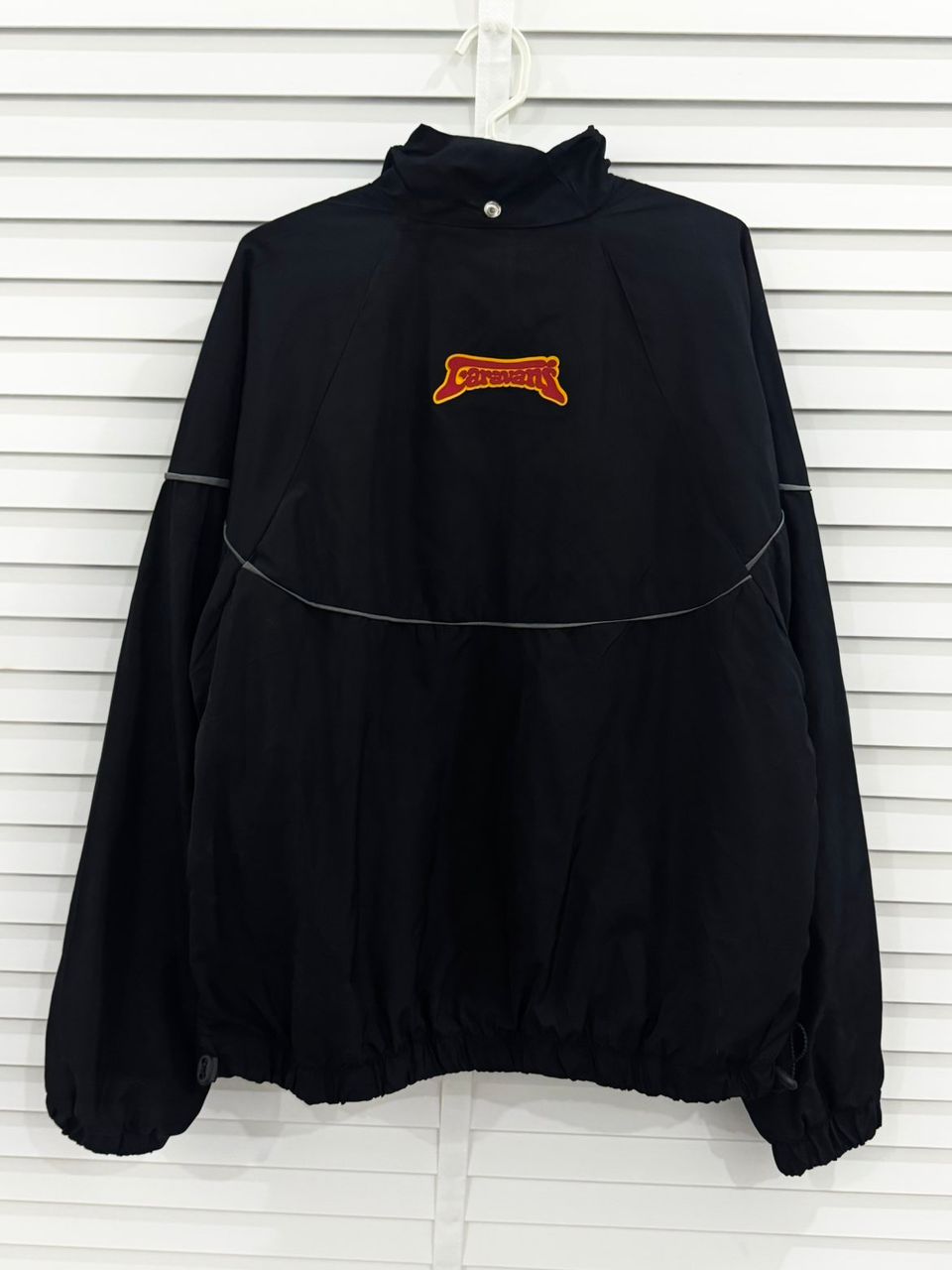 Back of the original black jacket